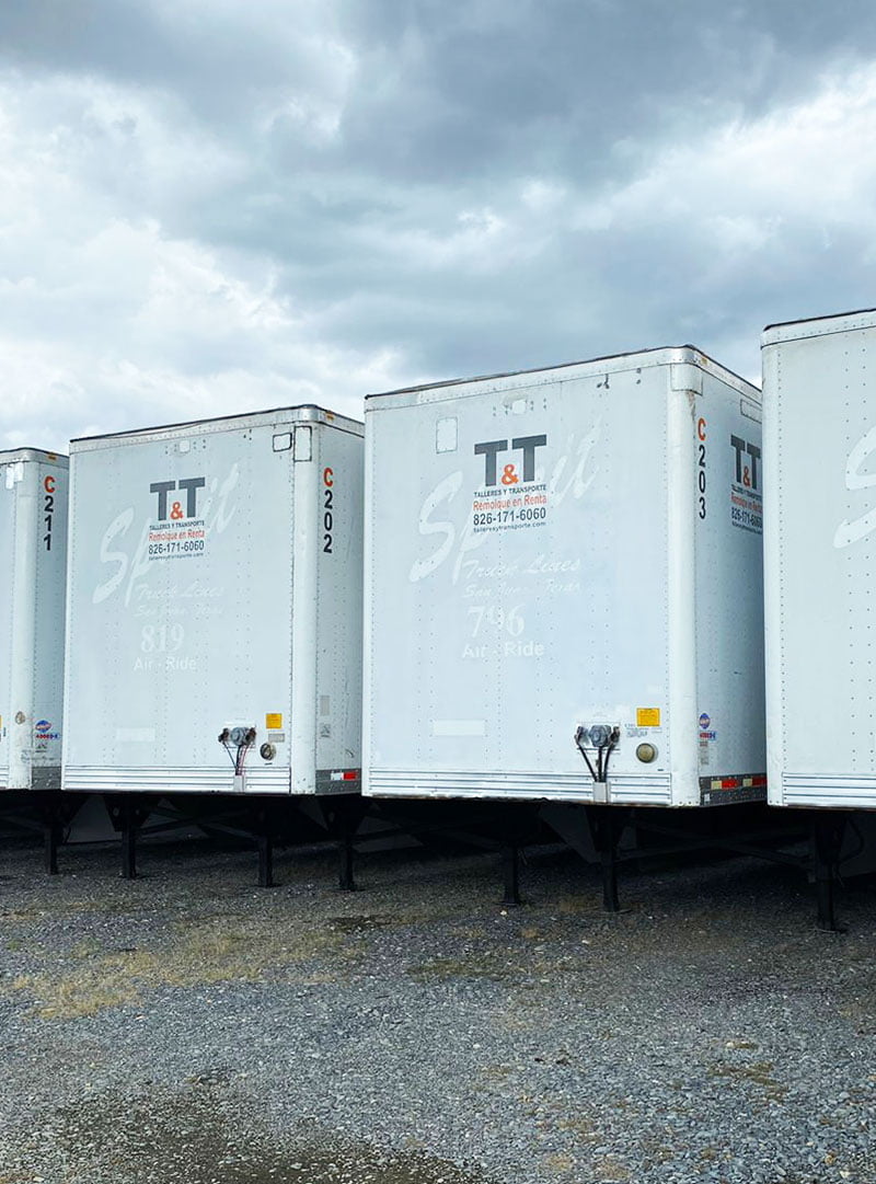 talleres y transporte, cajas secas de 53 pies seminuevas en venta cajas secas de 53 en venta